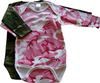 Camo One Piece Long Sleeves